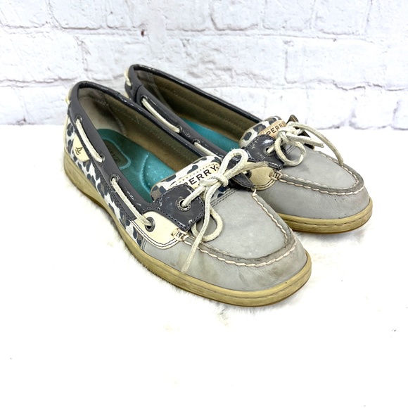 🚫SOLD! |•SPERRY•| Leather Top-Siders Animal Print - Picture 4 of 9